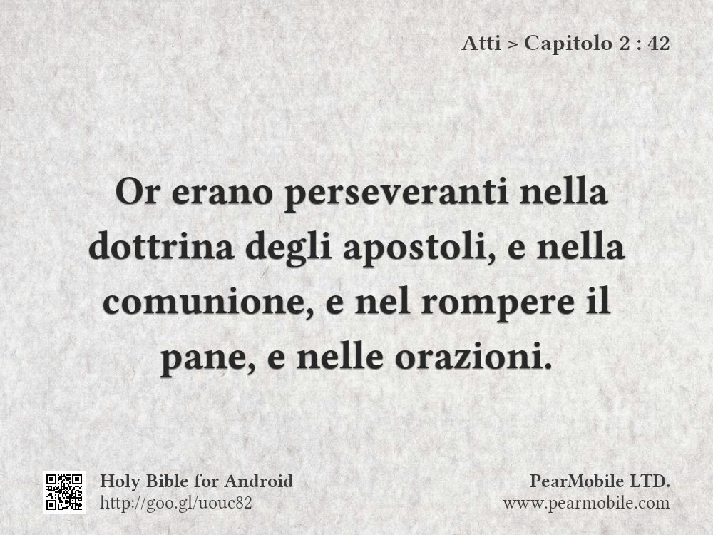 Atti, Capitolo 2:42
